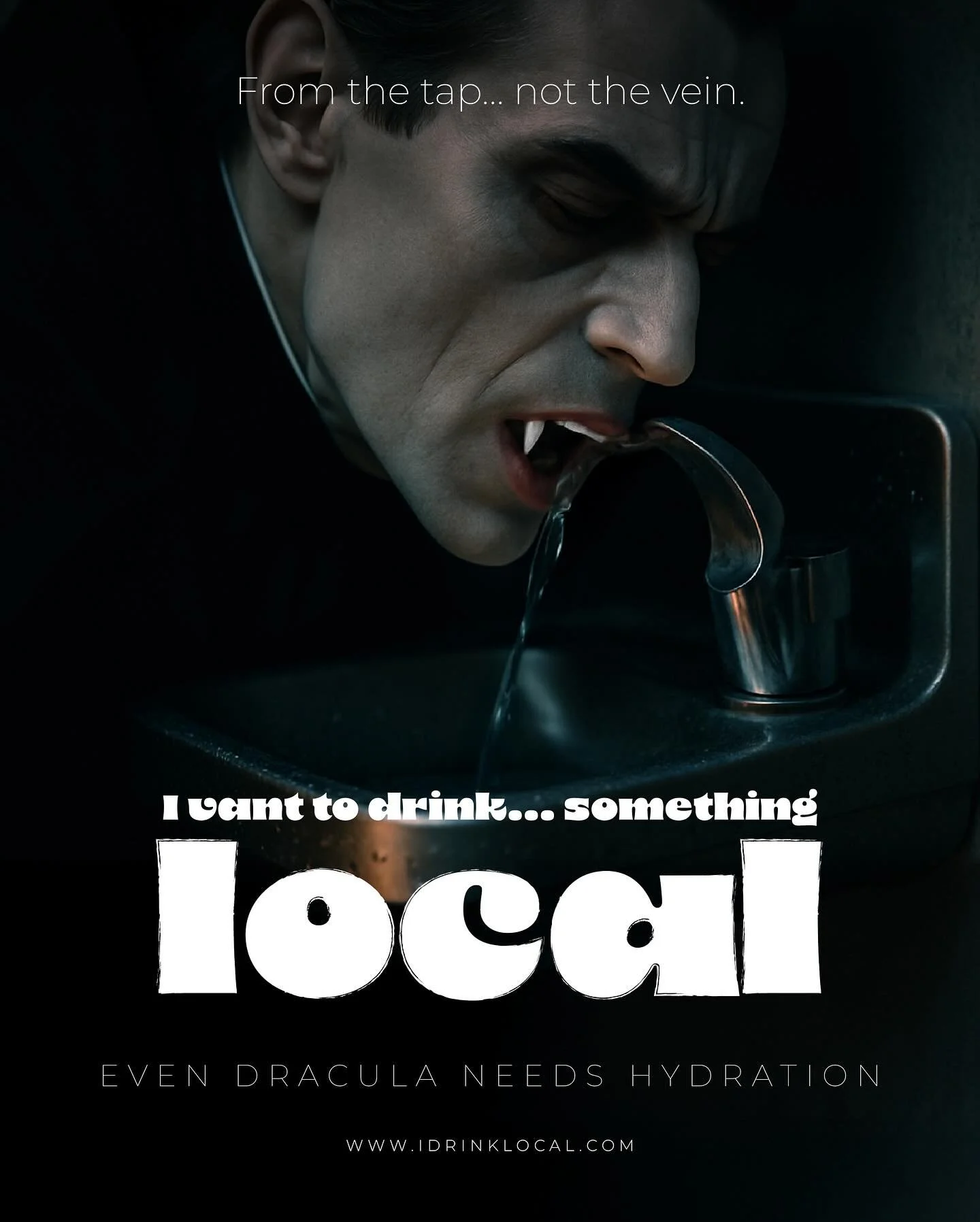 No need to go for imported blood &mdash; we prefer the local kind.
#IDrinkLocal #Halloween