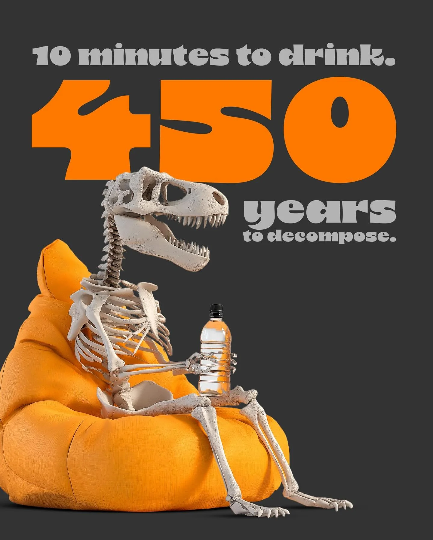 That plastic bottle might quench your thirst in minutes, but it sticks around for centuries. Switching to filtered tap water means saying goodbye to single-use waste and hello to a cleaner planet.   Do your part and contribute to a greener Dubai.  #I