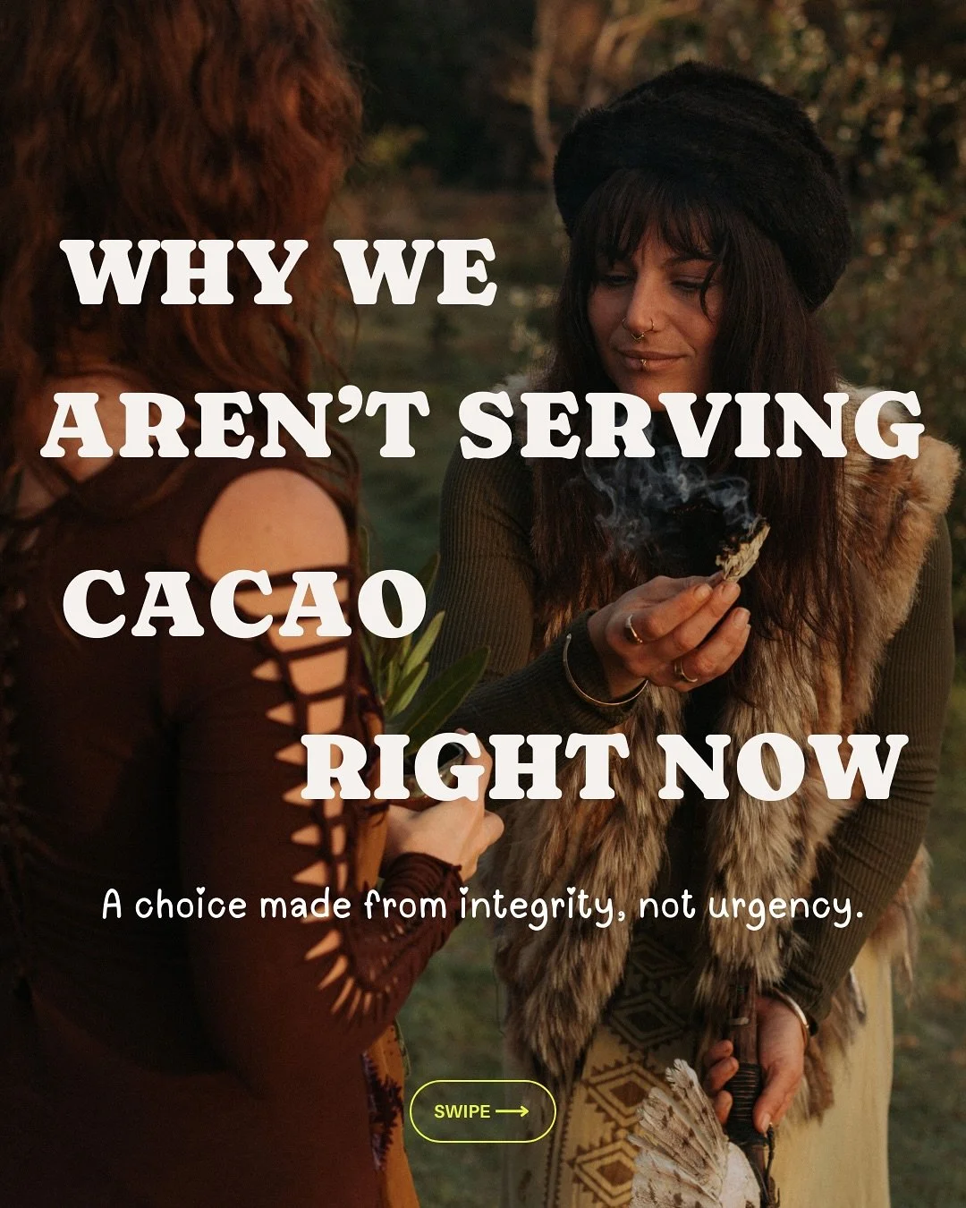 If you have missed it, we are having a MASSIVE pivot over here at MC. 🤎

After receiving our last box from our supplier, something seemed a little different with the Cacao that arrived&hellip; all though it was delicious it felt and tasted very diff