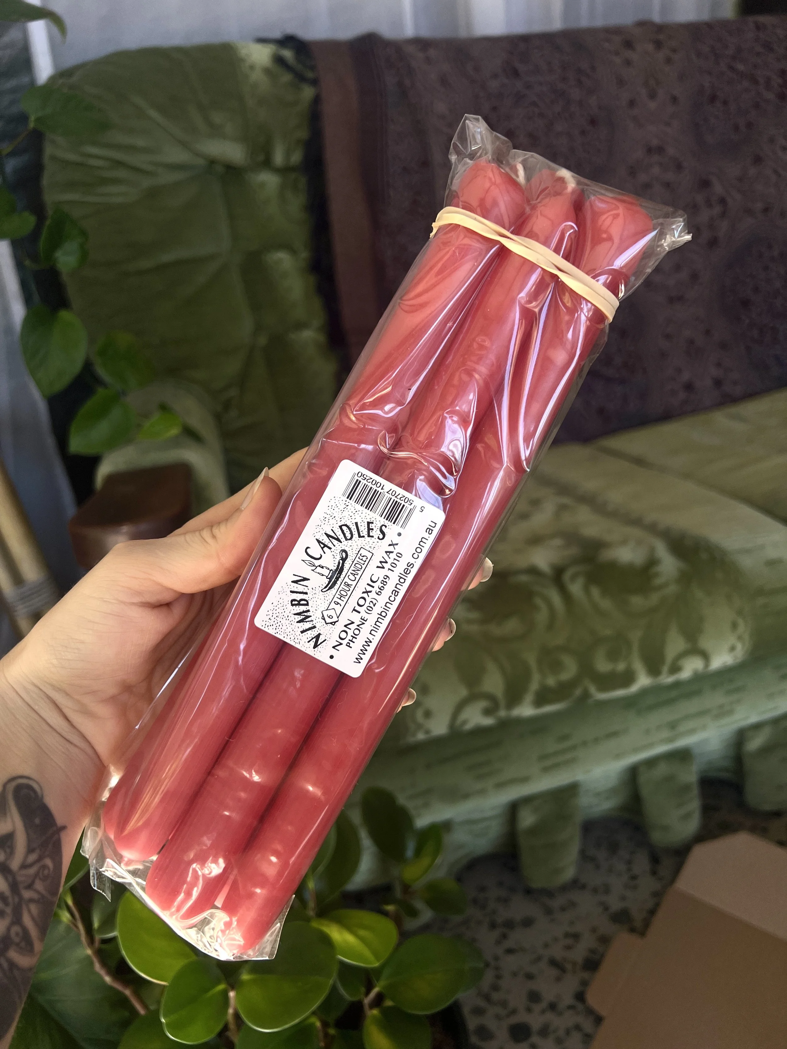 Nimbin Candles ~ 6 pack