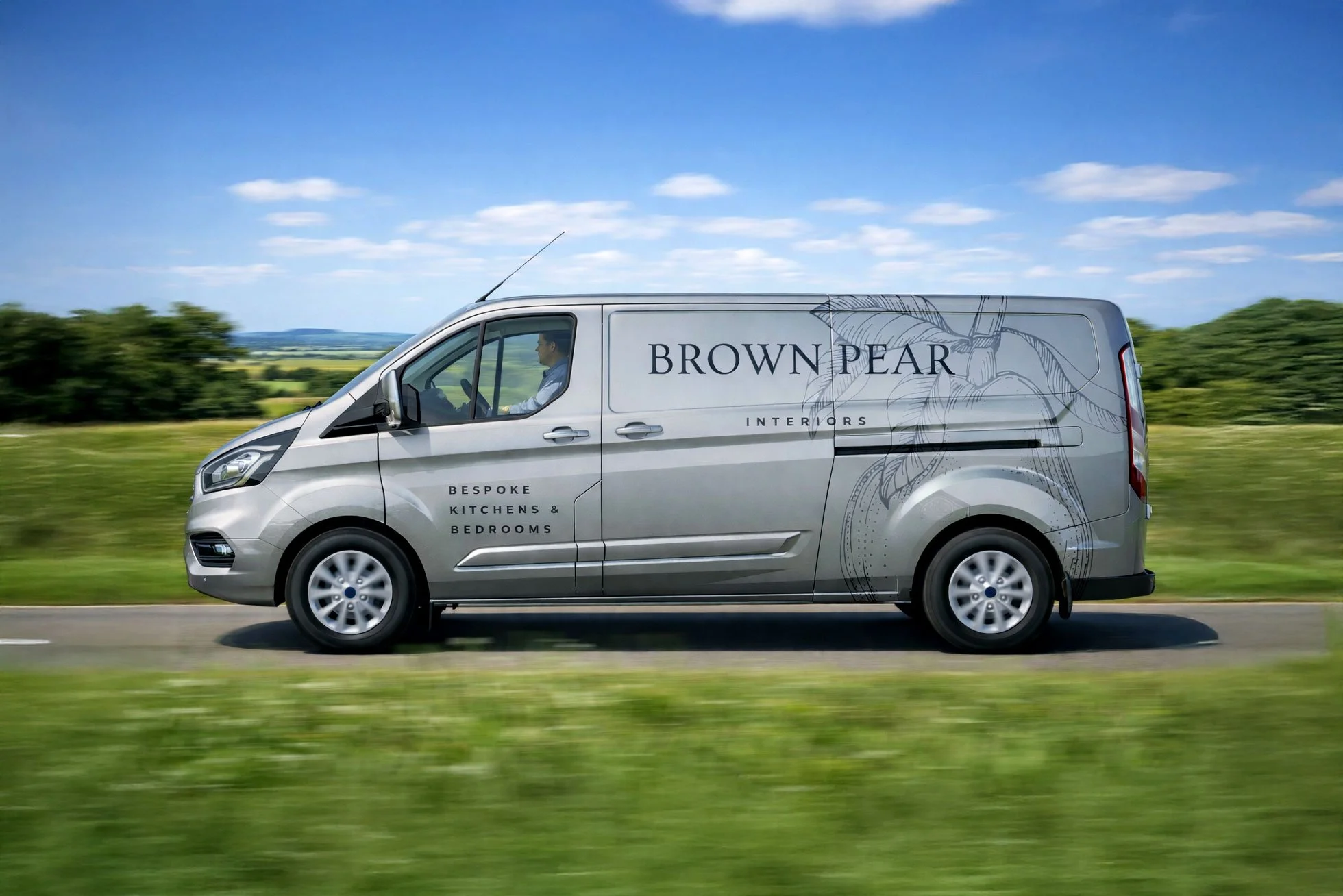 Brown Pear Vehicle Livery