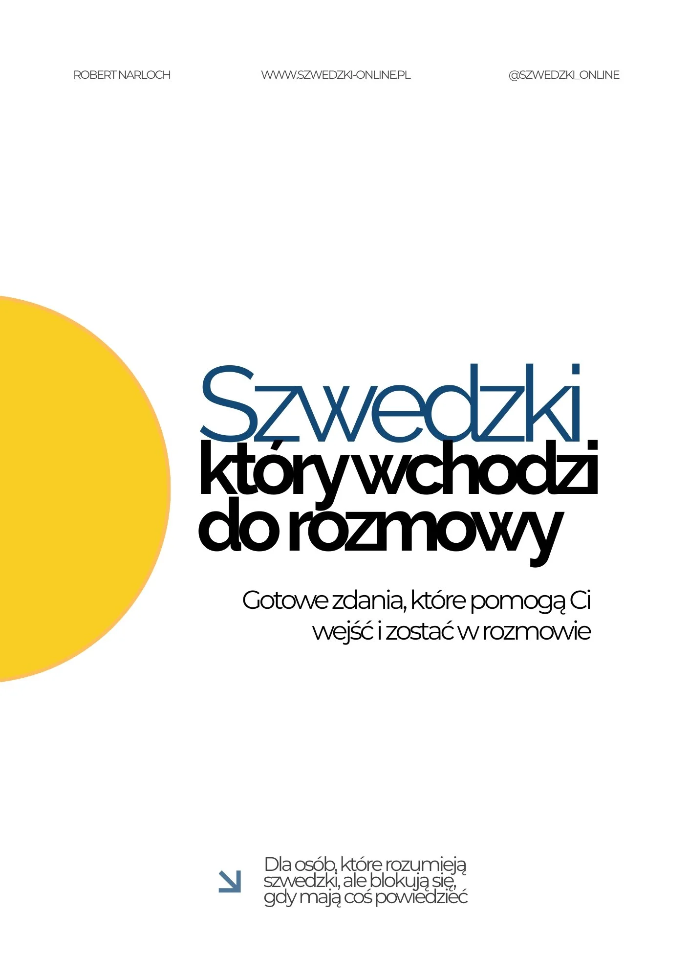 Szwedzki, który wchodzi do rozmowy