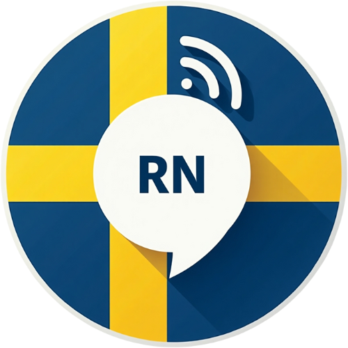 Opinia kursantki o szybkim przygotowaniu do wyjazdu do Szwecji i zwiększeniu pewności w mówieniu po szwedzku.