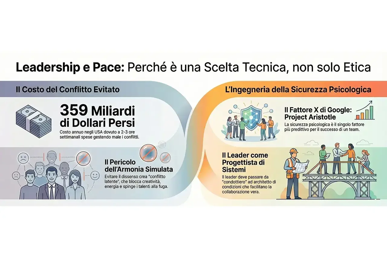LEADERSHIP E PACE: perché costruire organizzazioni dove le persone si sentono al sicuro è una scelta "tecnica", prima ancora che "etica"