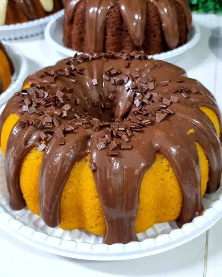 🥕 Gâteau à la carotte & brigadeiro au chocolat fait maison