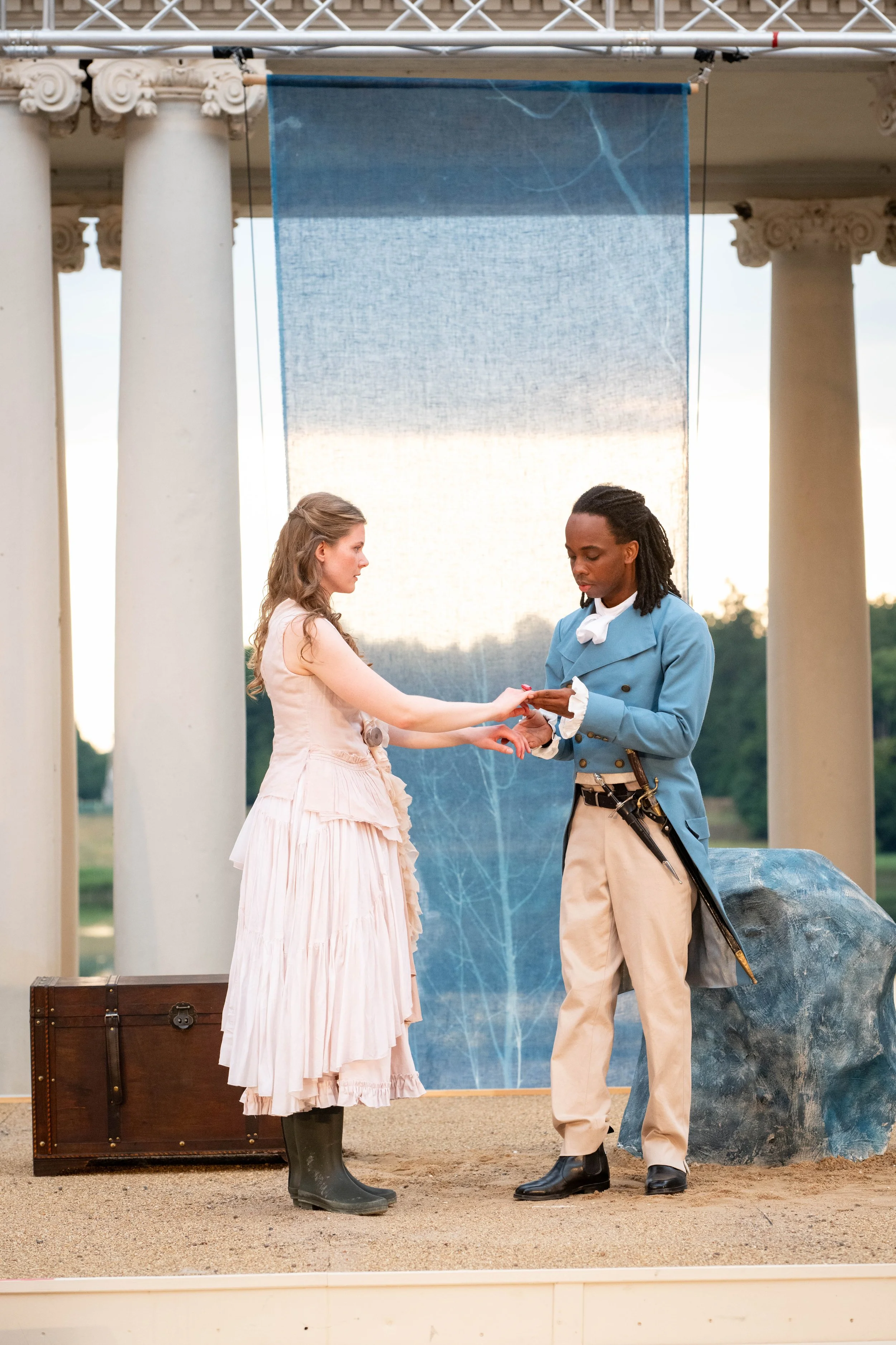 Kyle Fearon-Wilson as Vergi (Kammeroper Schloss Rheinsberg) © Stefan Gloede