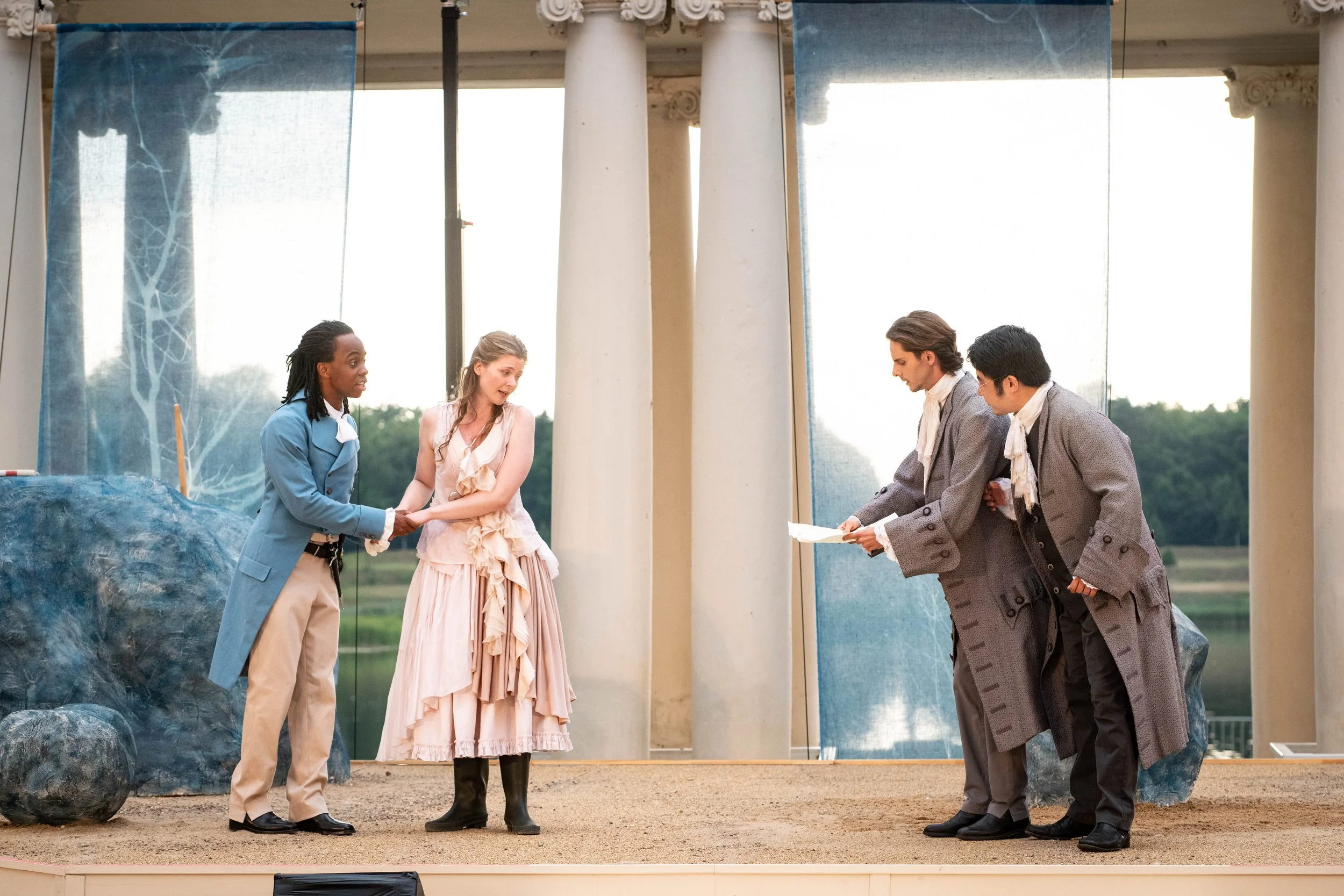 Kyle Fearon-Wilson as Vergi (Kammeroper Schloss Rheinsberg) © Stefan Gloede