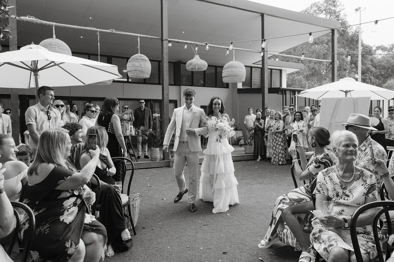 community hall wedding and reception