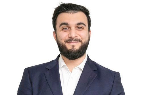 Professional corporate headshot