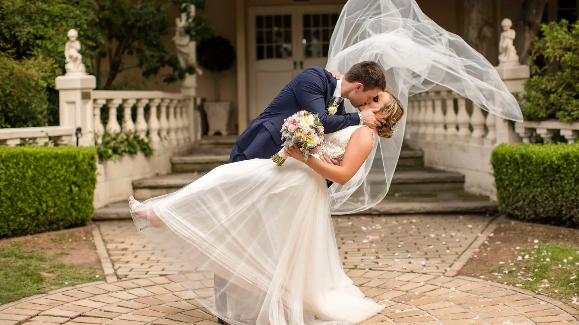 Natural-light wedding photography by Cole Studios