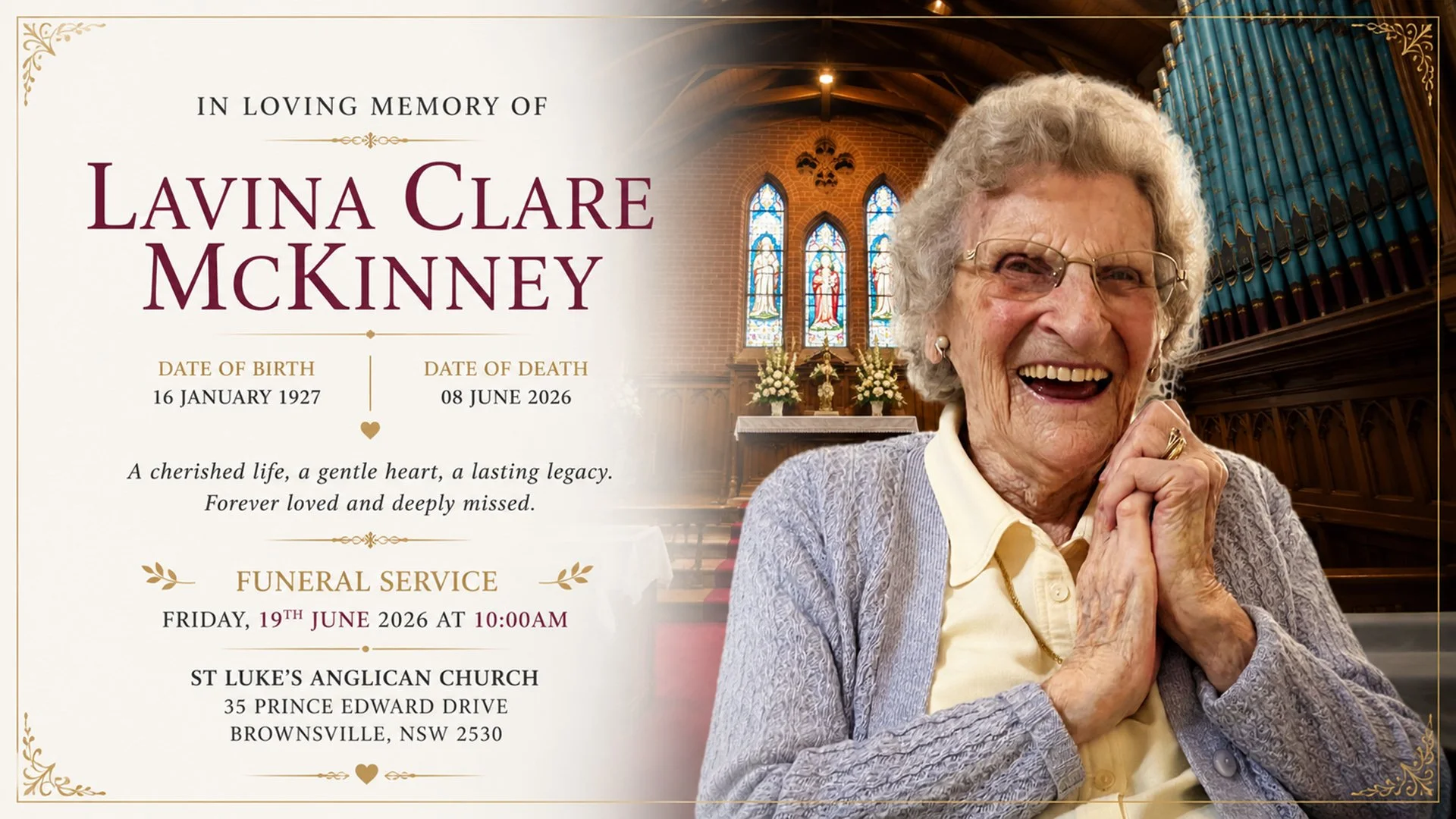 Lavina Clare McKinney