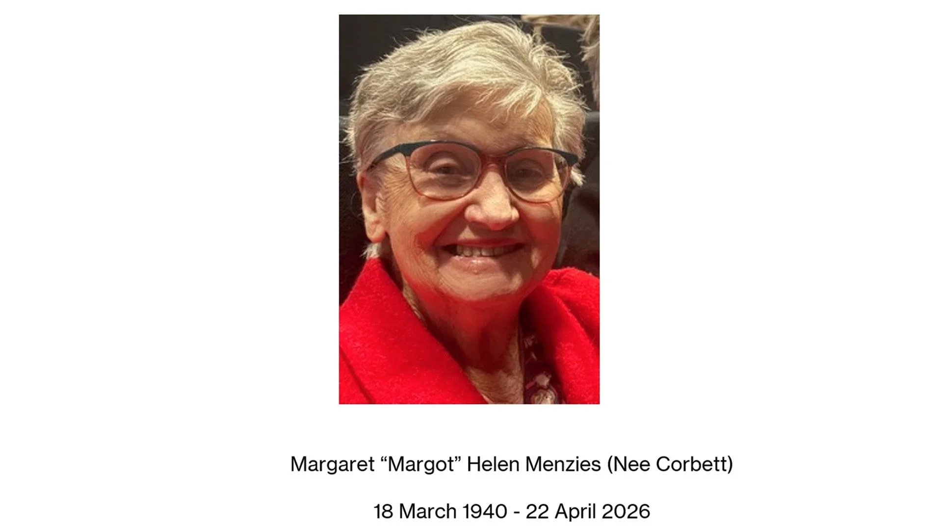Margaret Menzies
