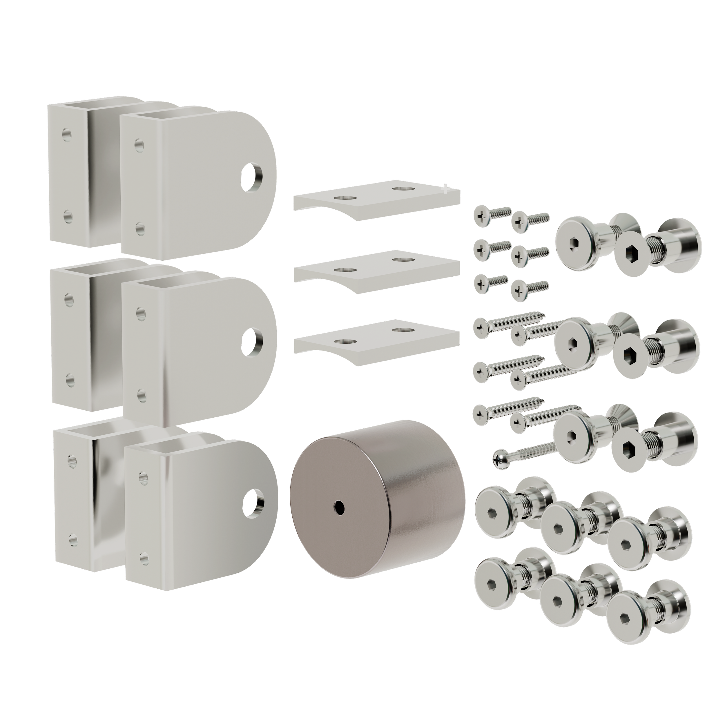 Pole fixing kit
