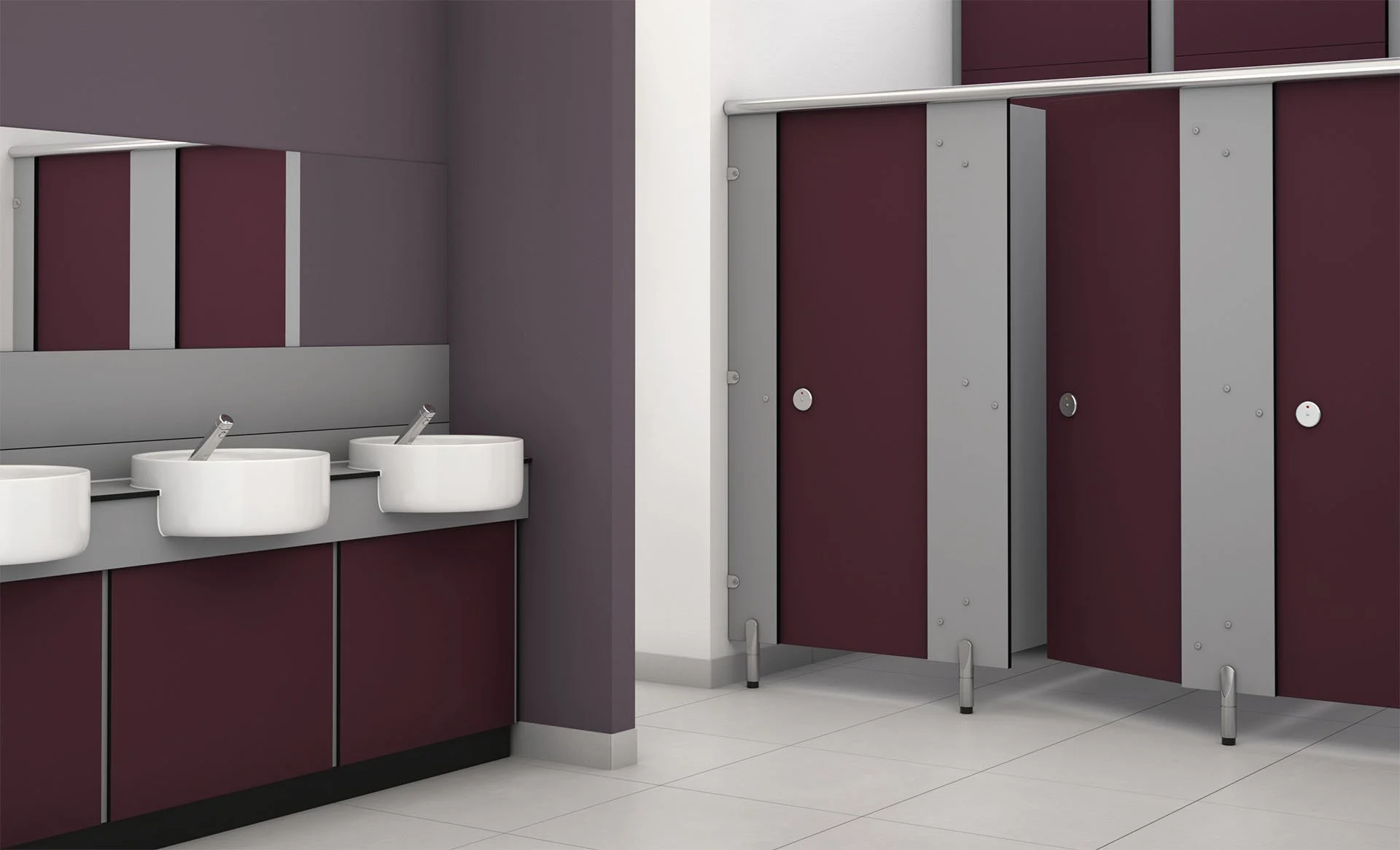 Trovex Universal Cubicle System finishes