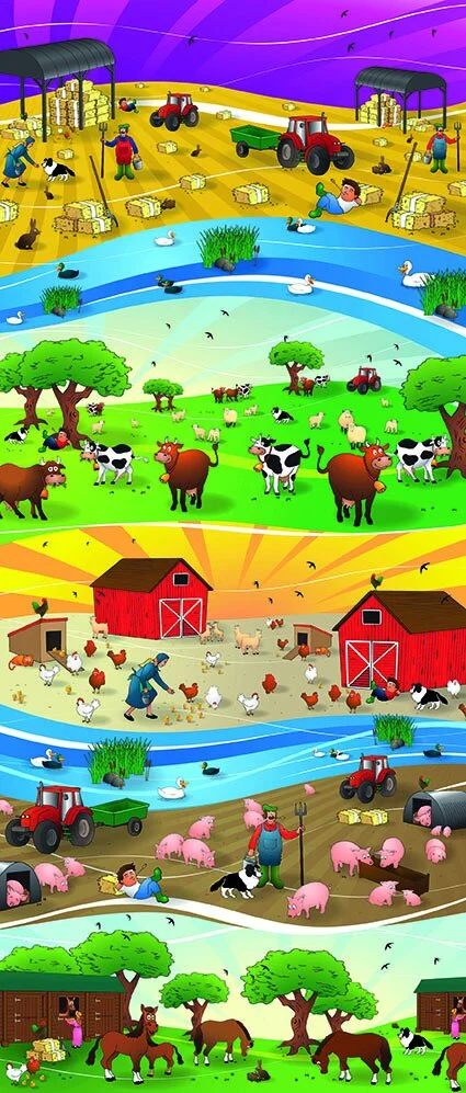 Farmyard Friends - 1002