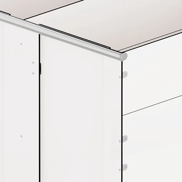 Trovex Privacy Cubicle system door without overpanel