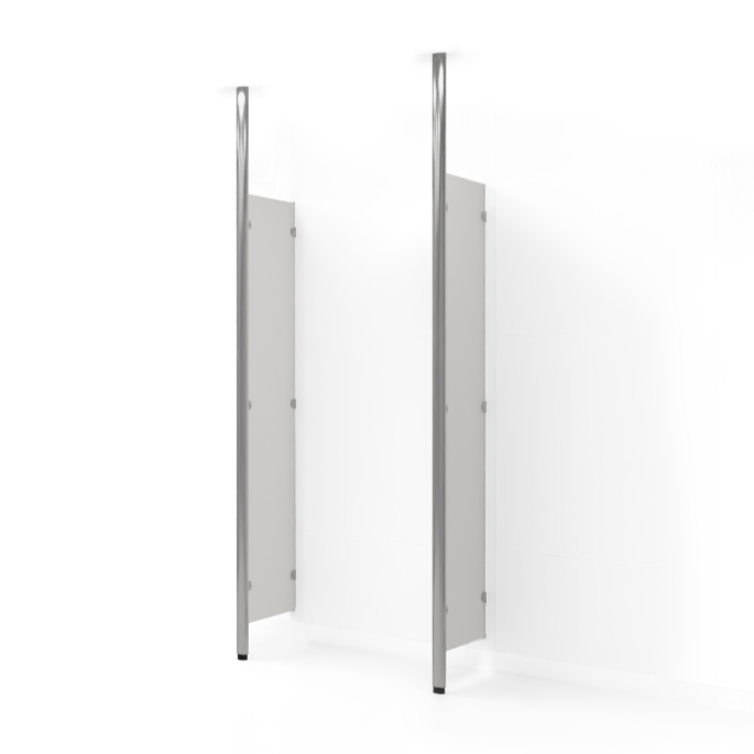 Duct panel privacy screens