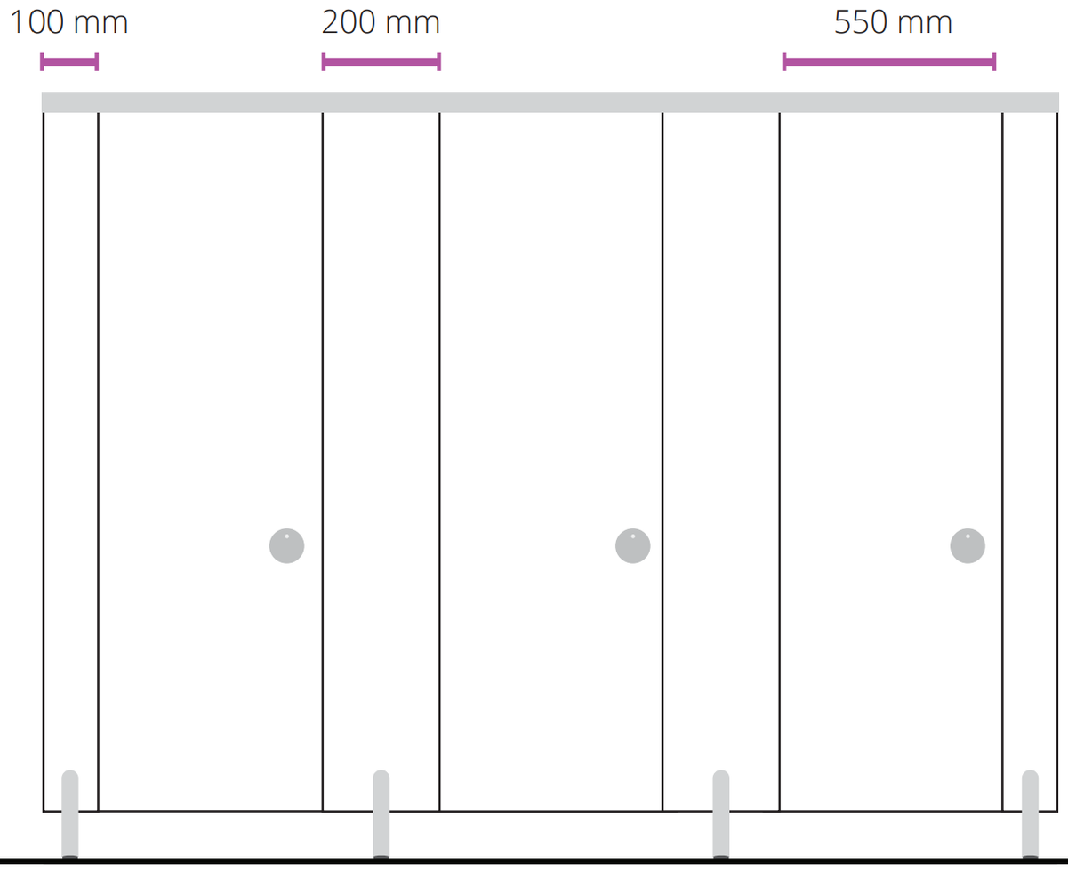 Trovex Essential Cubicle system drawings