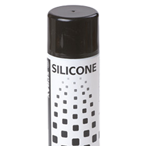 Silicone spray for washrooms