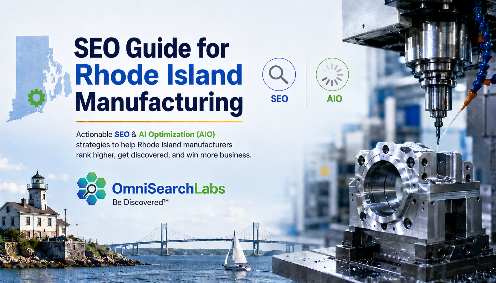 Hero image for SEO Guide for Rhode Island Manufacturing by Omni Search Labs