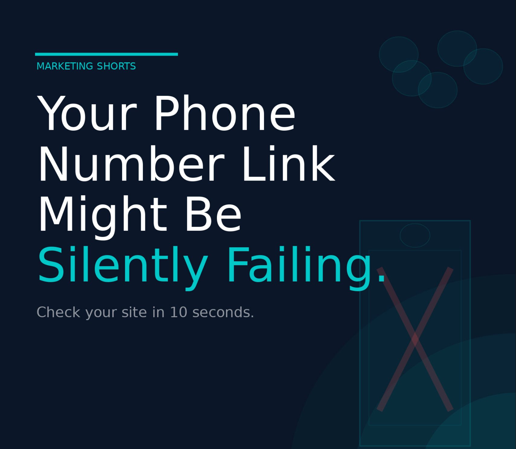 Is Your Website Phone Number Click-to-Call Link Silently Failing?