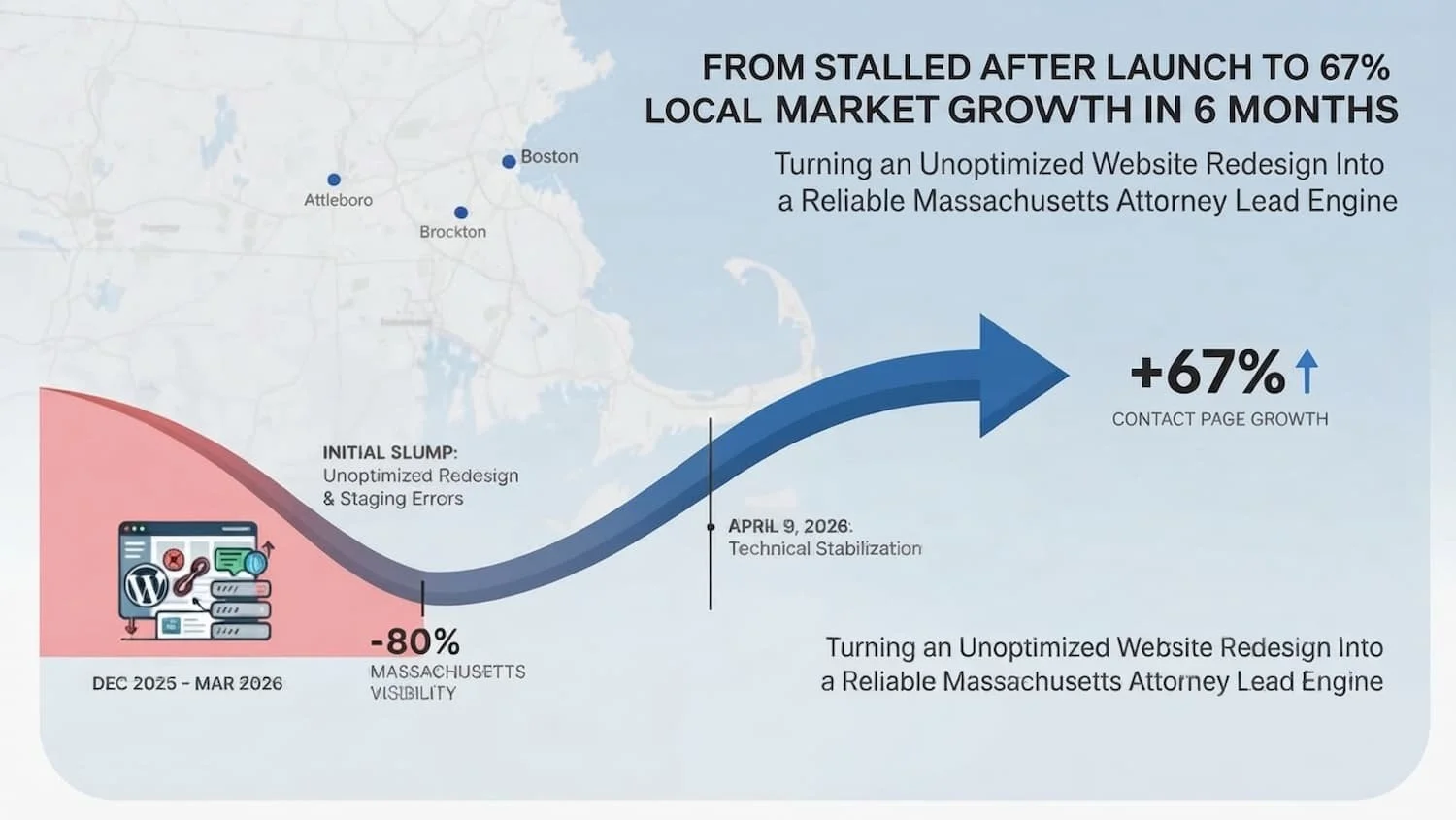 From Stalled After Redesign to 67% Local Market Growth in 6 Months