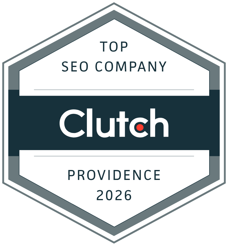 Awarded Top SEO Companies in Rhode Island 2026 - by Clutch