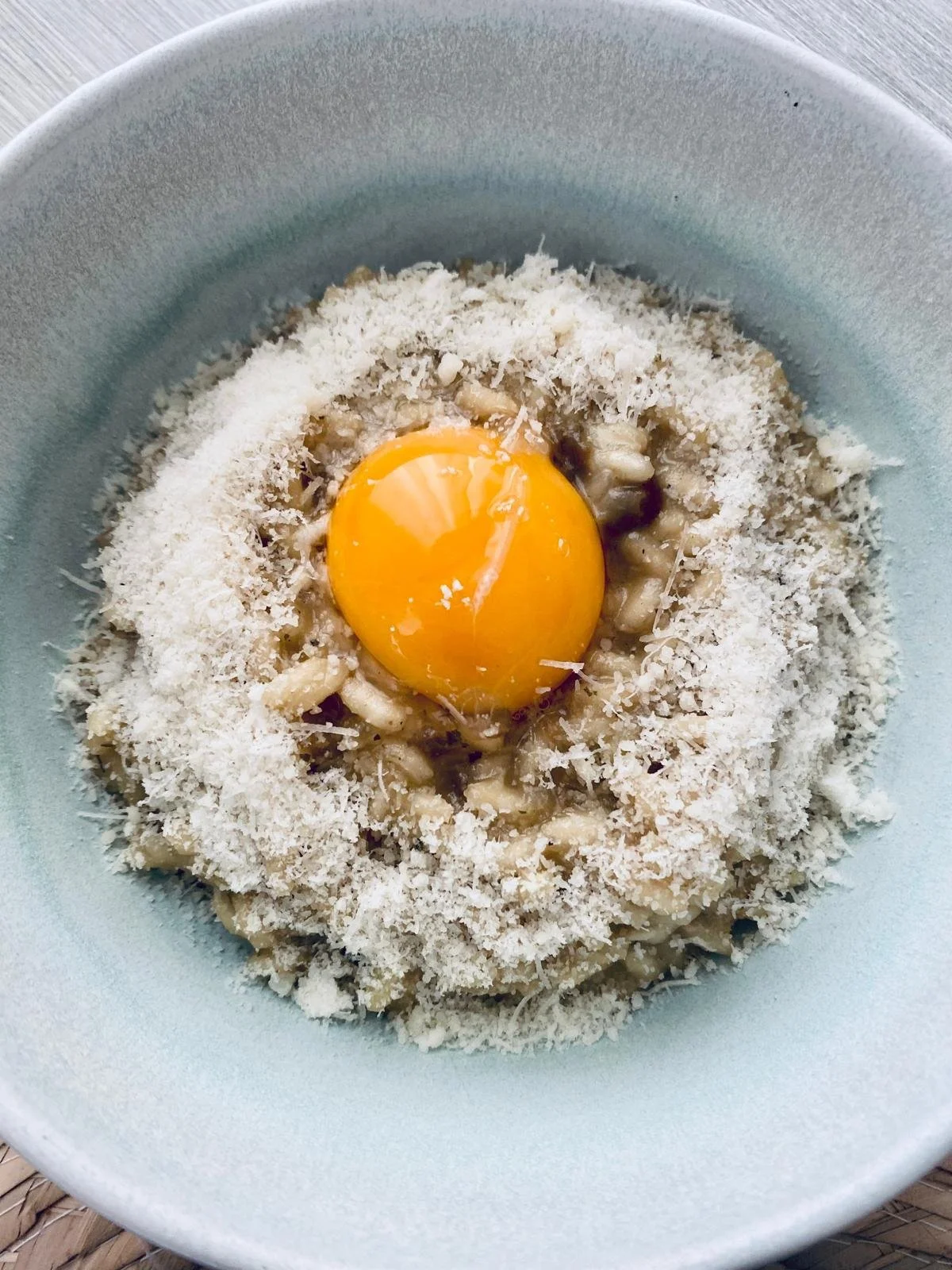 risotto façon carbonara