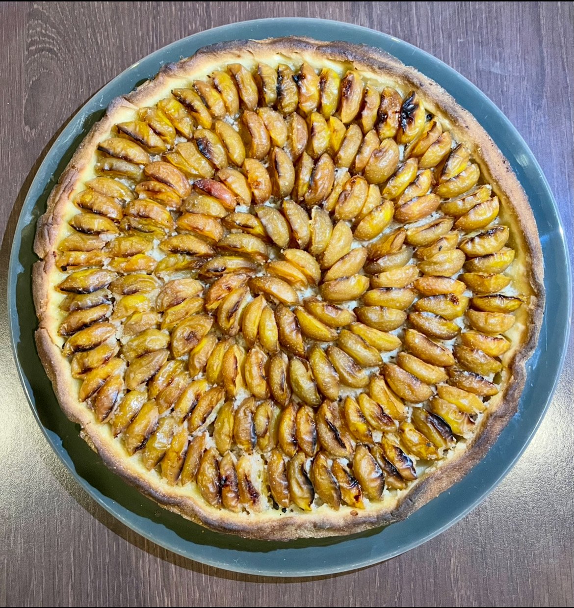 Tarte aux mirabelles 
