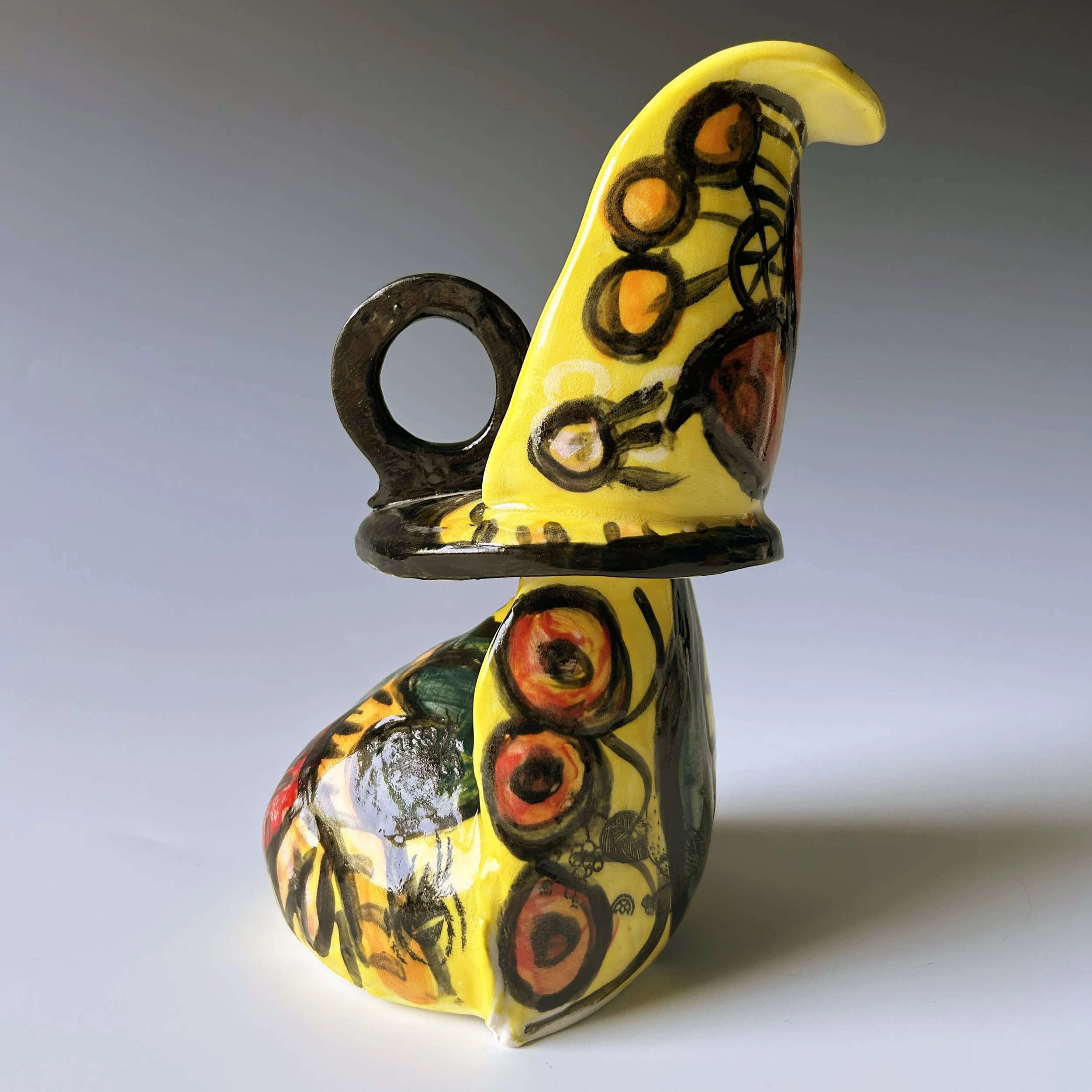 Table Manners Medium Sculptural Ceramic Jug Form