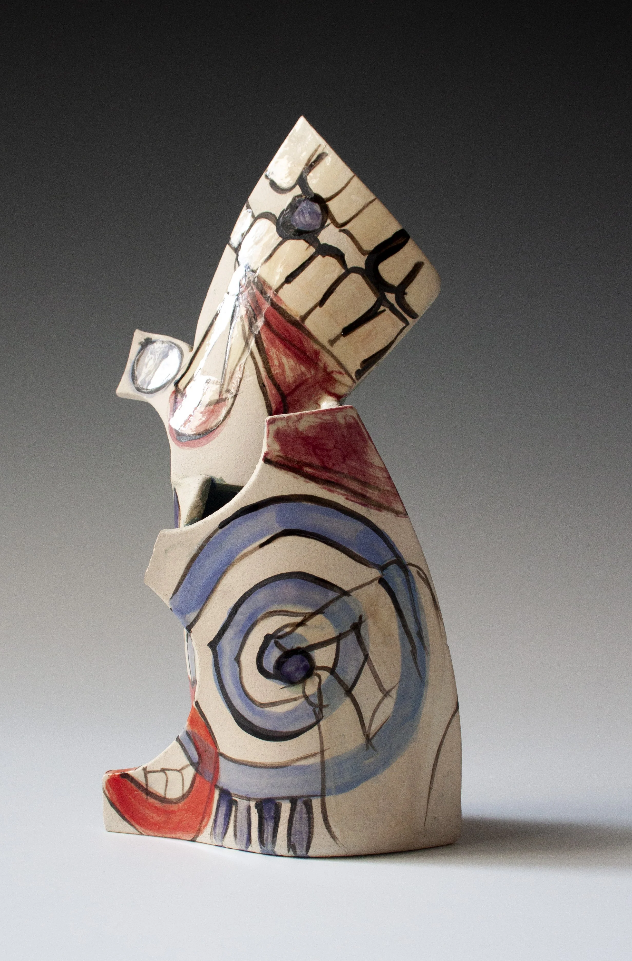 Table Manners Medium Sculpture: Target and Fork