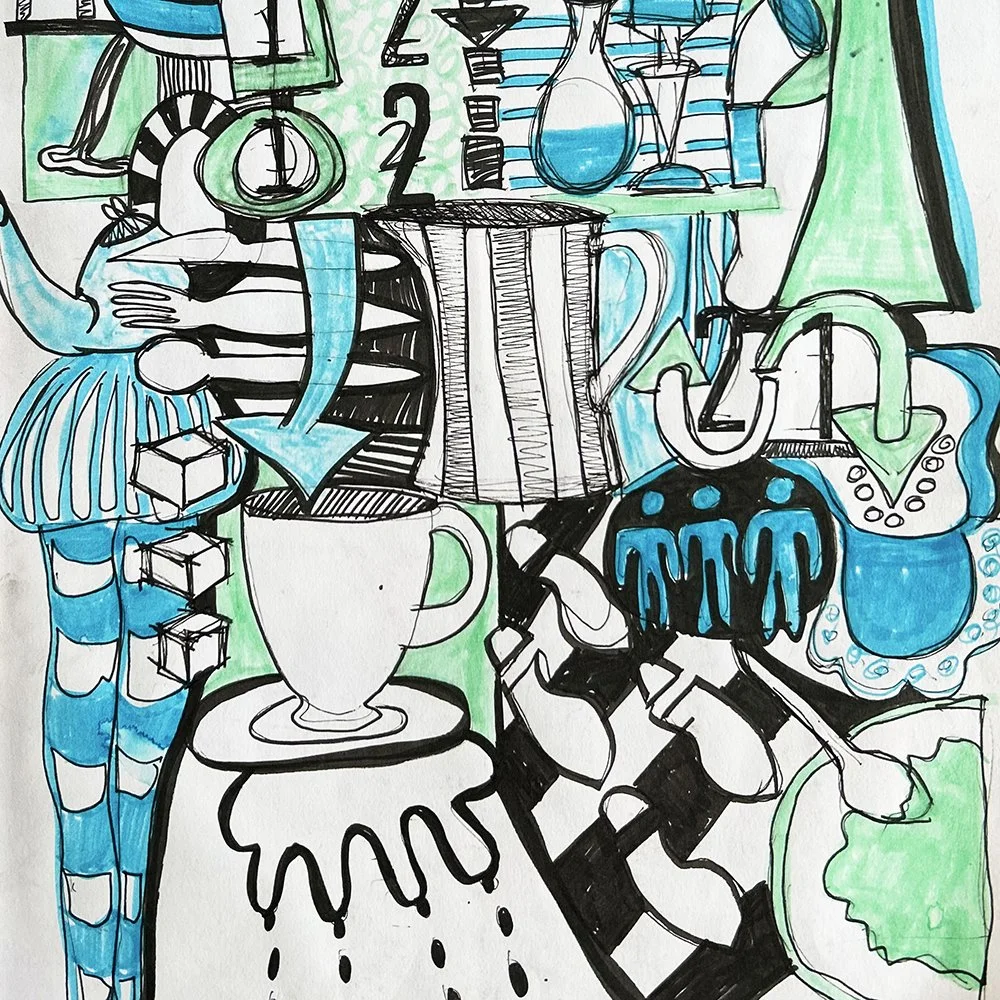 Table Manners Drawings