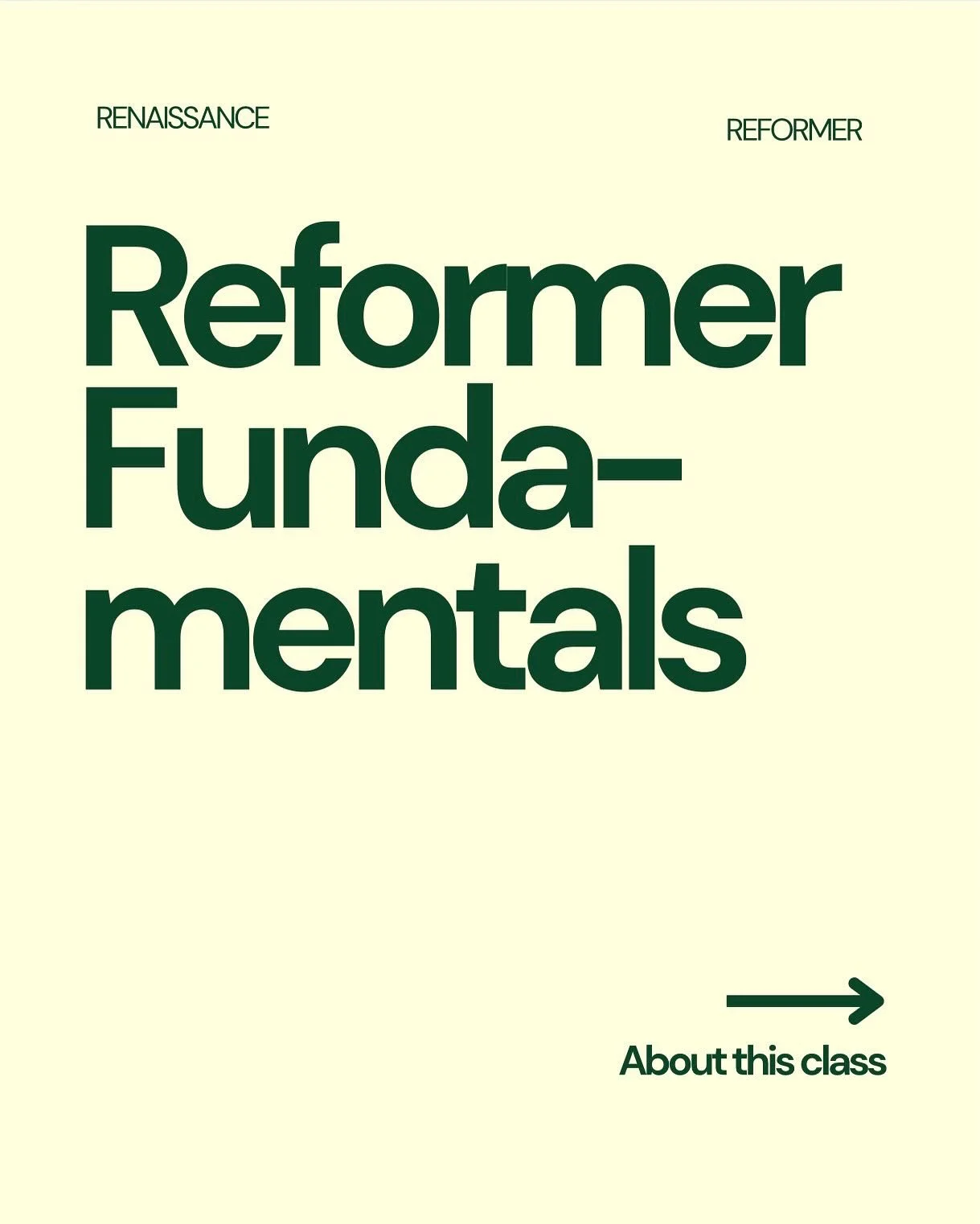 New to reformer Pilates? Our Reformer Fundamentals class is a great place for you to start. 

Currently running Wednesday 7:15pm &amp; Friday 6:15pm. 

Learn the basics, get confident with the movement &amp; set yourself up for a strong, safe and suc