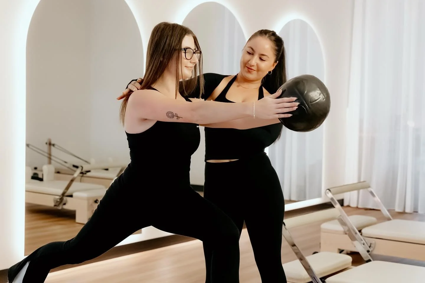 Britt is covering this Saturday! Still some spaces available in the 8:15am &amp; 9:15am, come move with her! 🤍