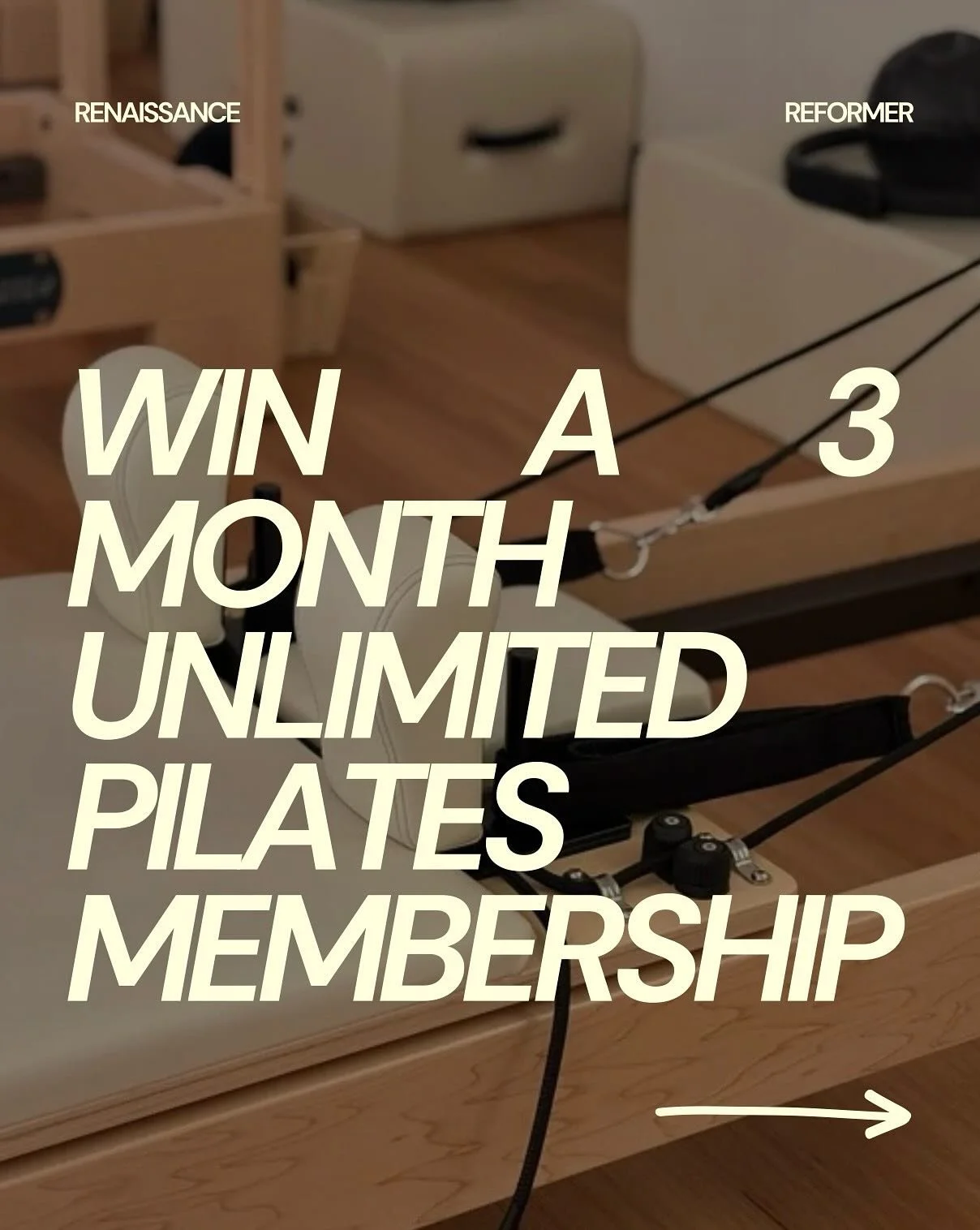 It&rsquo;s GIVEAWAY TIME 💫

Win a 3 month Unlimited Pilates Membership to kickstart your 2026 wellness routine. 

Steps to enter the giveaway-
1. Must be following @renaissancereformer 
2. Share this post to your story or page &amp; TAG us (you must