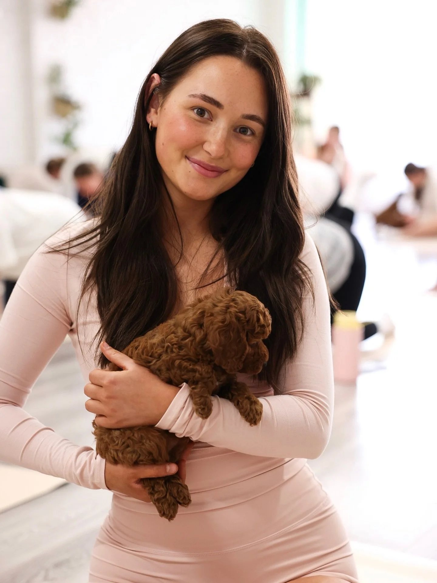 @pawlates.au was born &hearts;️

Puppies + Pilates, what more could you want in life? 🐾

Content by @visuals_by_rae_ 
Puppies from @willowpetsau