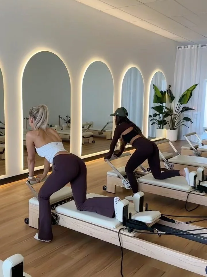 Private duo session for these two gorgeous ladies ✨ 
Their very first time trying reformer Pilates and they absolutely loved it 🤍

There&rsquo;s something so special about starting something new alongside a friend. Taking the first step and finding 