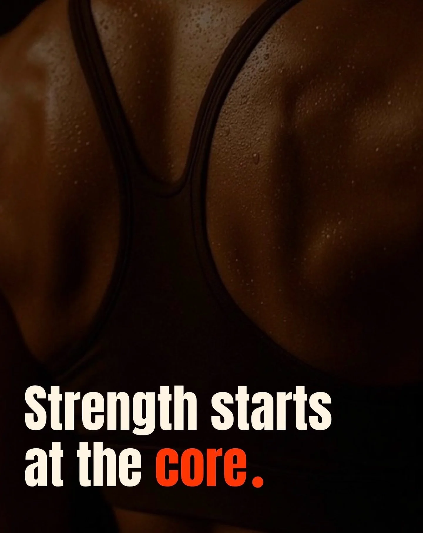 We&rsquo;re not chasing quick fixes. We&rsquo;re building strength that lasts.

It starts with the core, the powerhouse of the body and the foundation of every movement we make.

Stronger from the inside out. 🧡