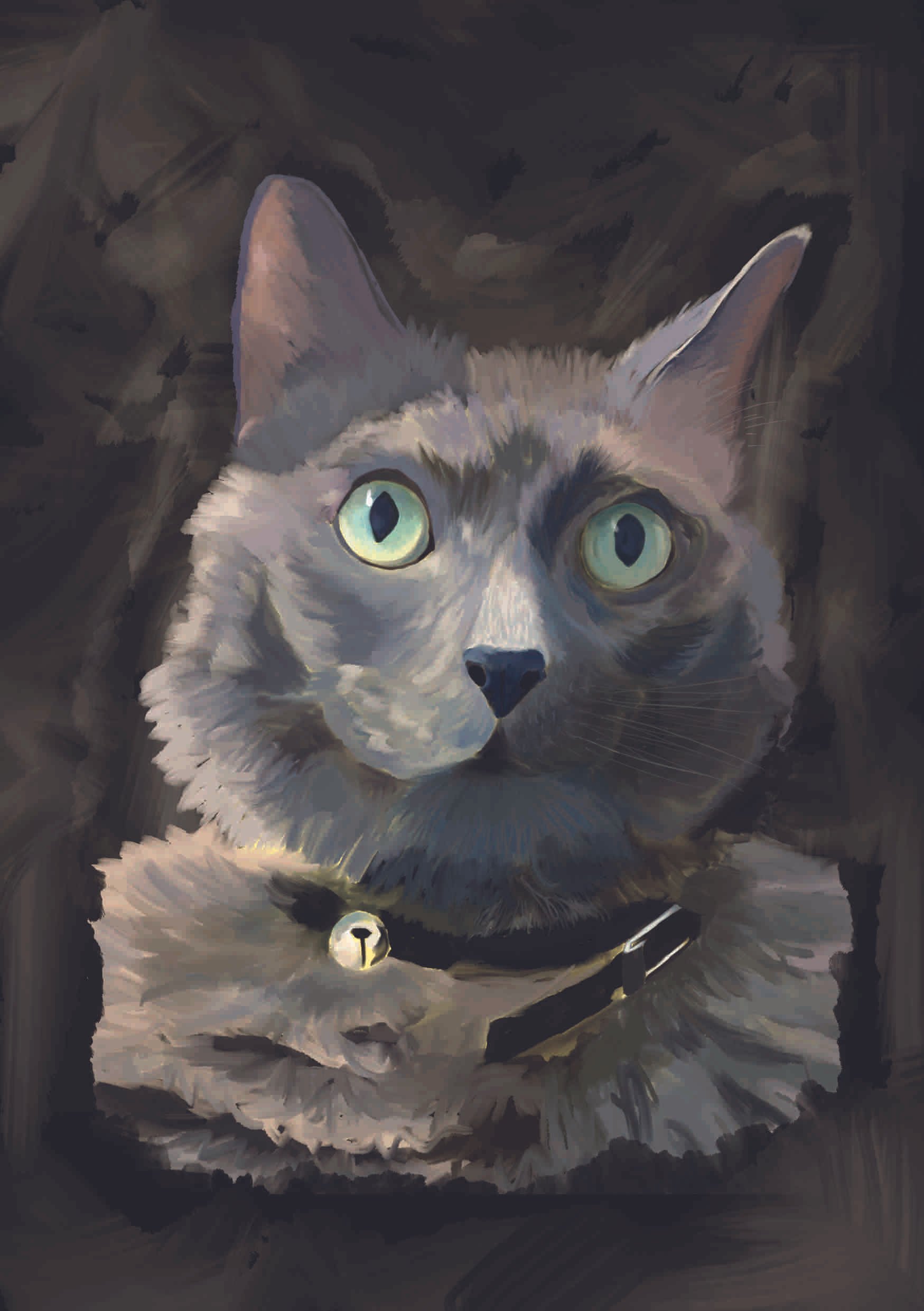 Pet Portrait Cat Mono.jpg