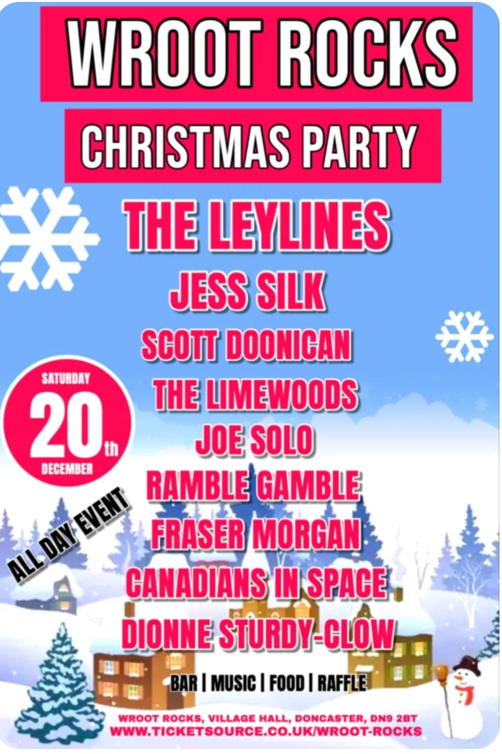 Wroot Rocks Christmas Party