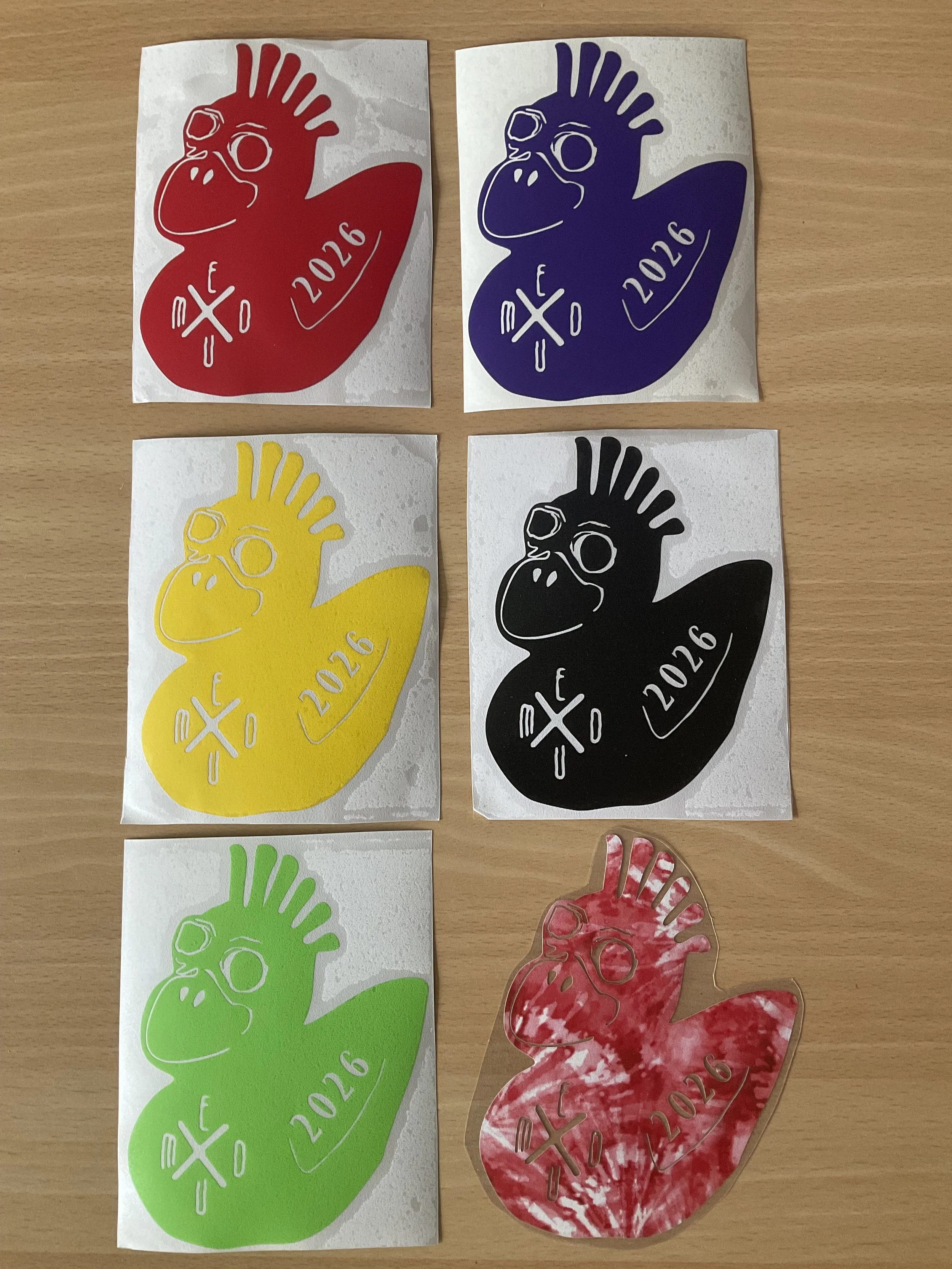 Ey Up Mi Duck 2026 Decals