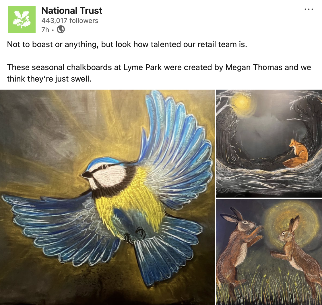 National Trust -  Linkedin 