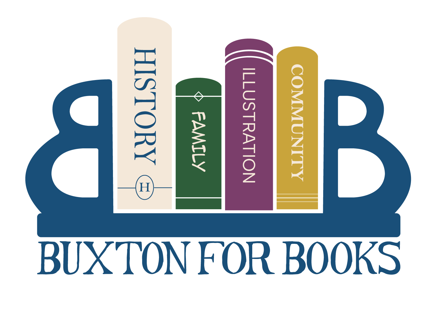 Buxton for Books Logo