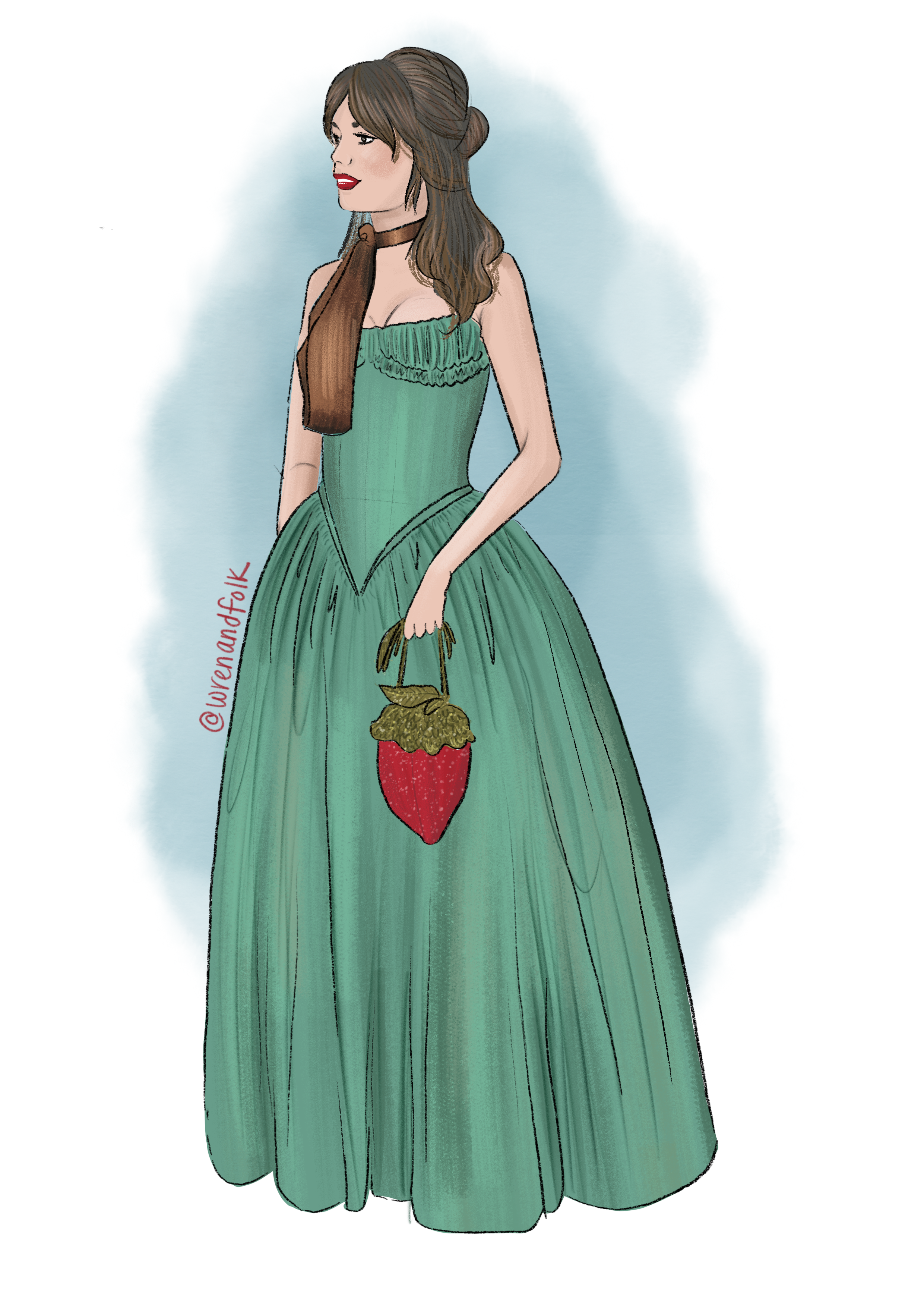 The History Gossip at the Wuthering Heights premiere.