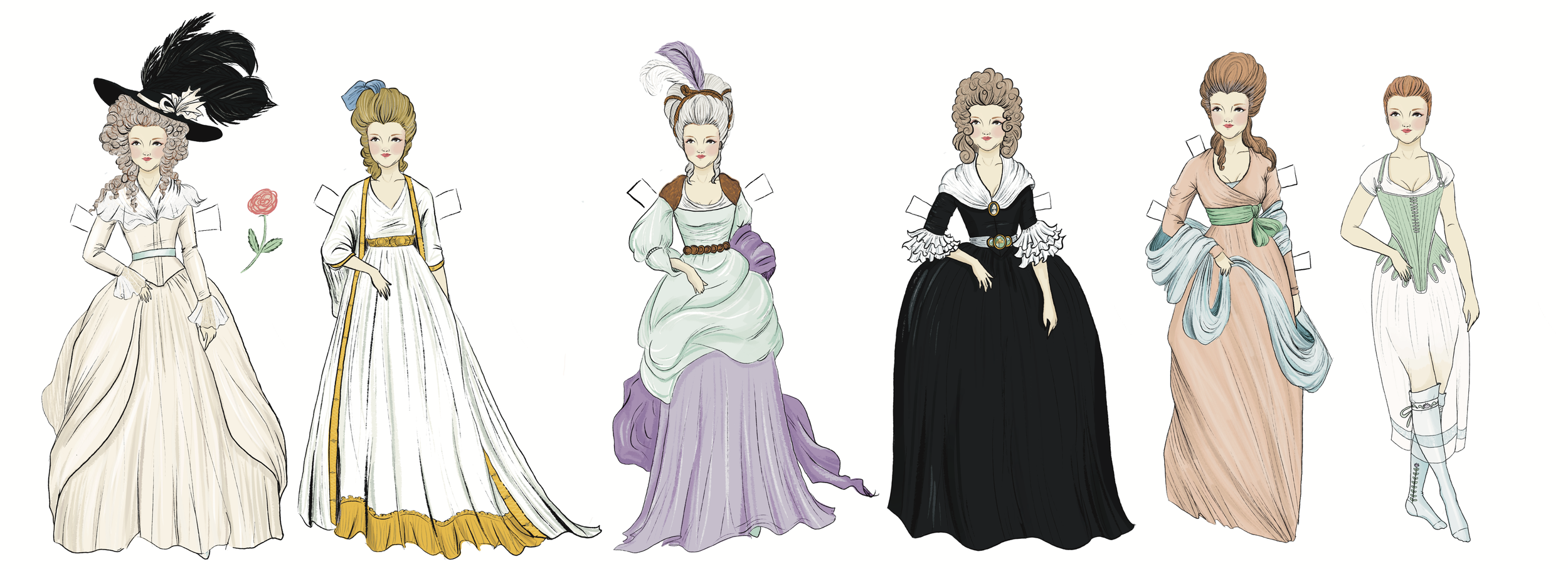 Georgiana Cavendish - dress collection