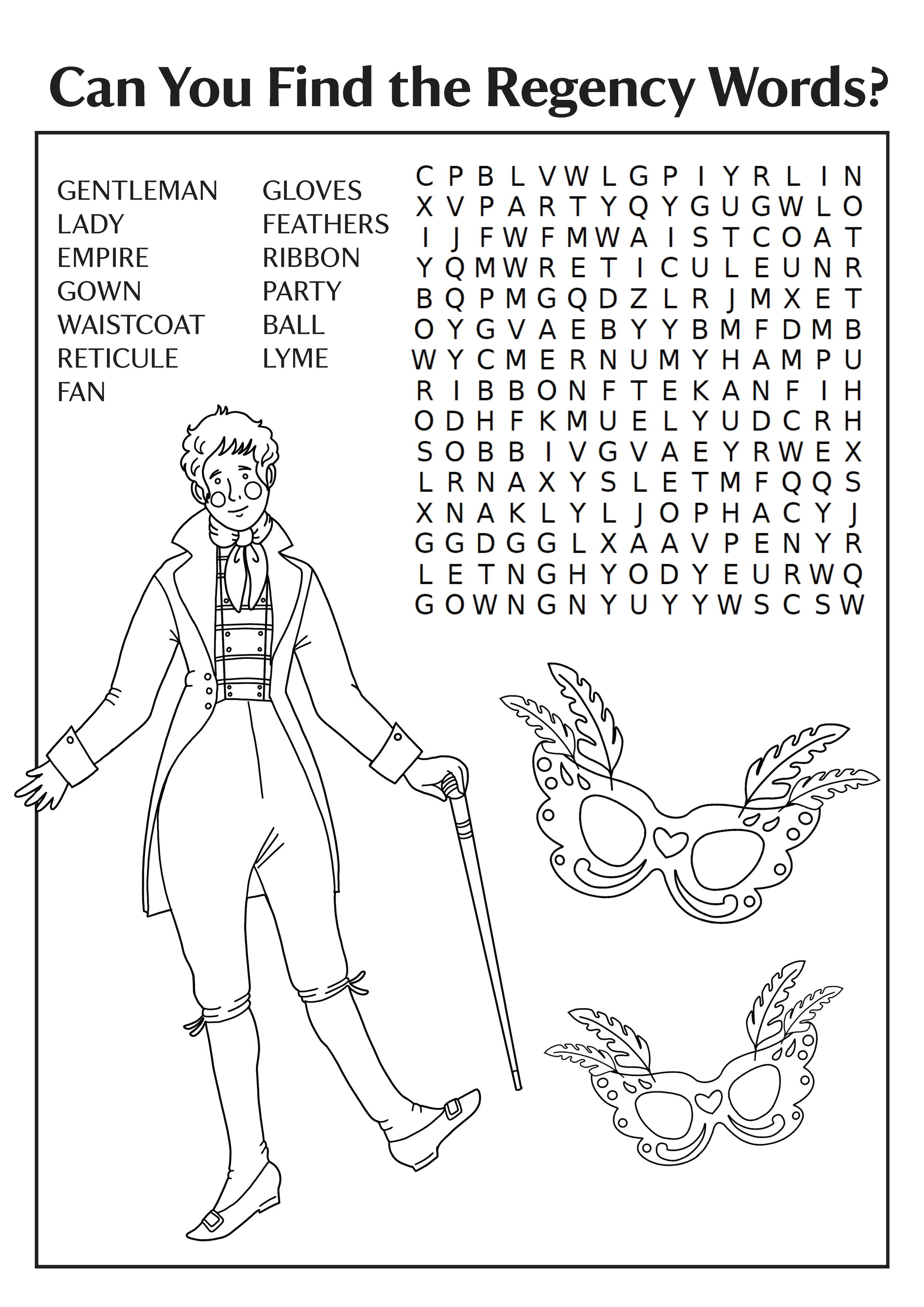 Thomas Legh Activity Sheet for Lyme Park