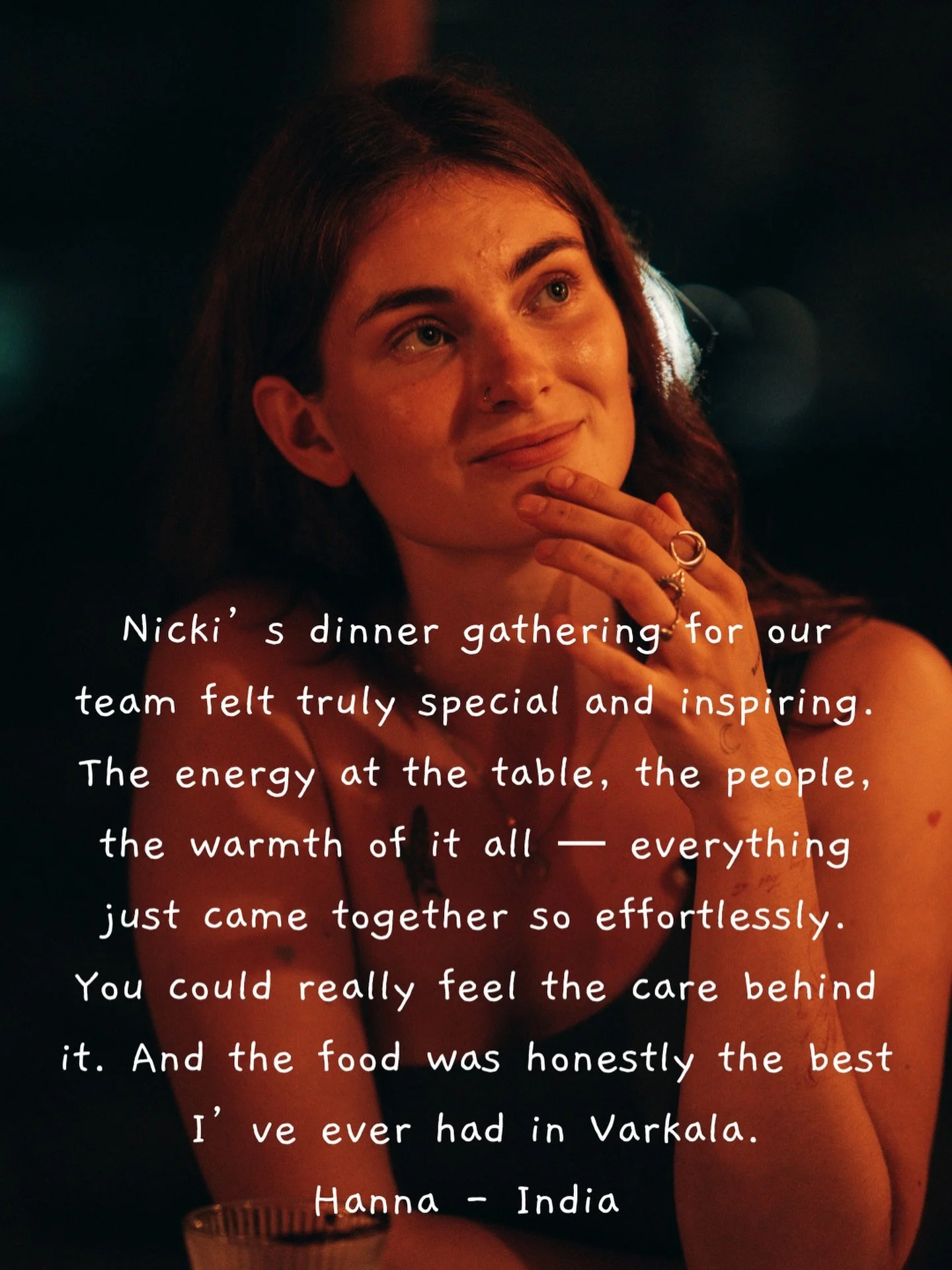 We don&rsquo;t just cook for you. We transfer energy directly from our hearts to yours. Art to be absorbed visually, ingested into your bellies so every cell vibrates at the same frequency as ours. Thank you @hannaxprana for the gorgeous review ❤️ #p