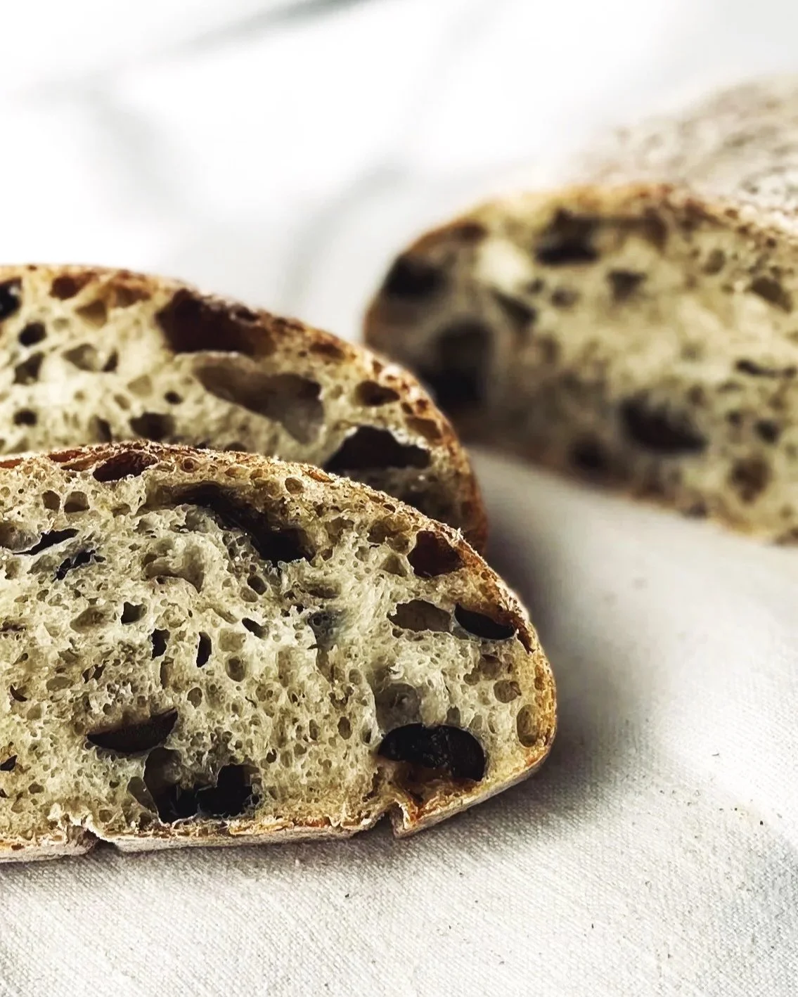 Ciabatta - mit oder ohne Oliven