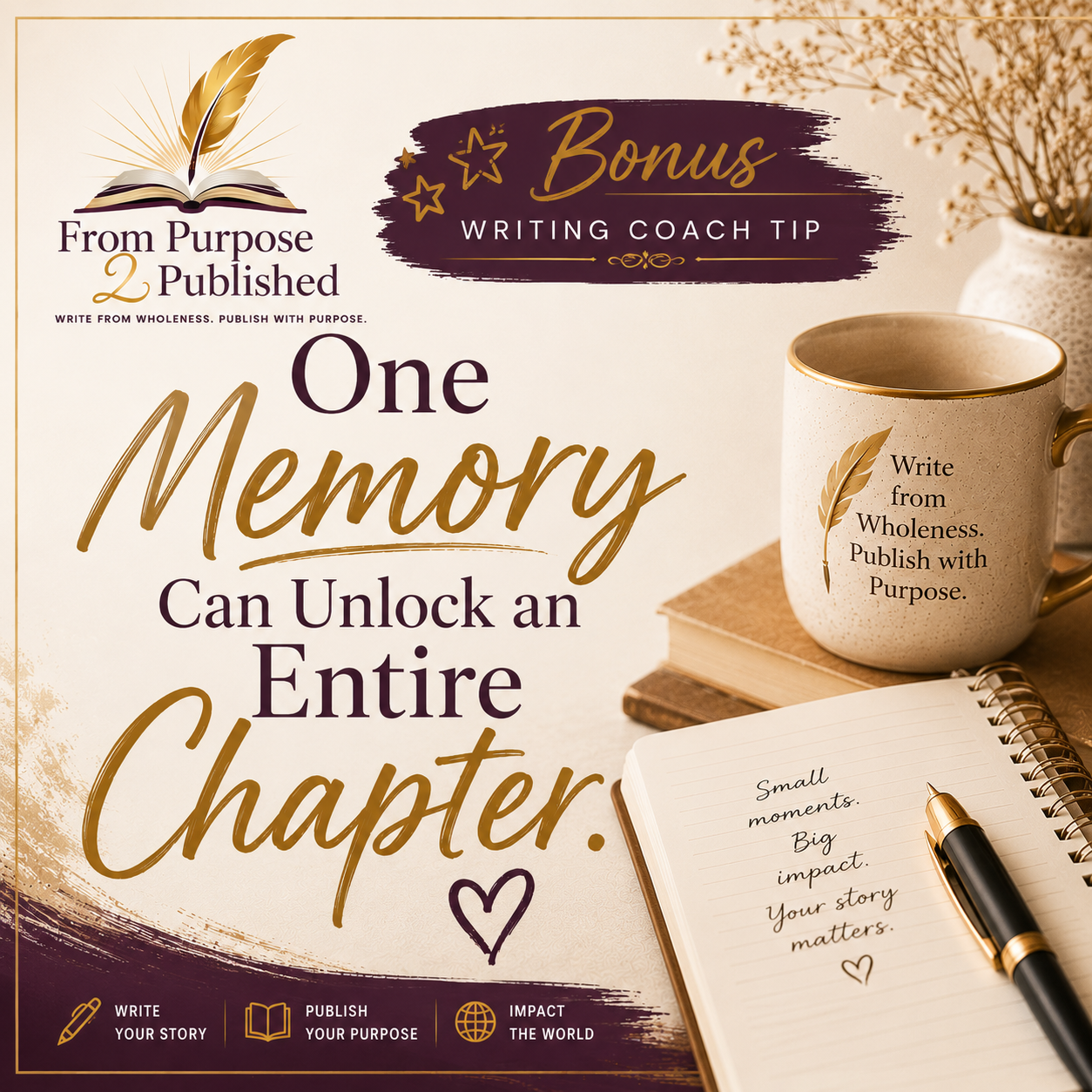 ⭐ Bonus Writing Coach’s Tip