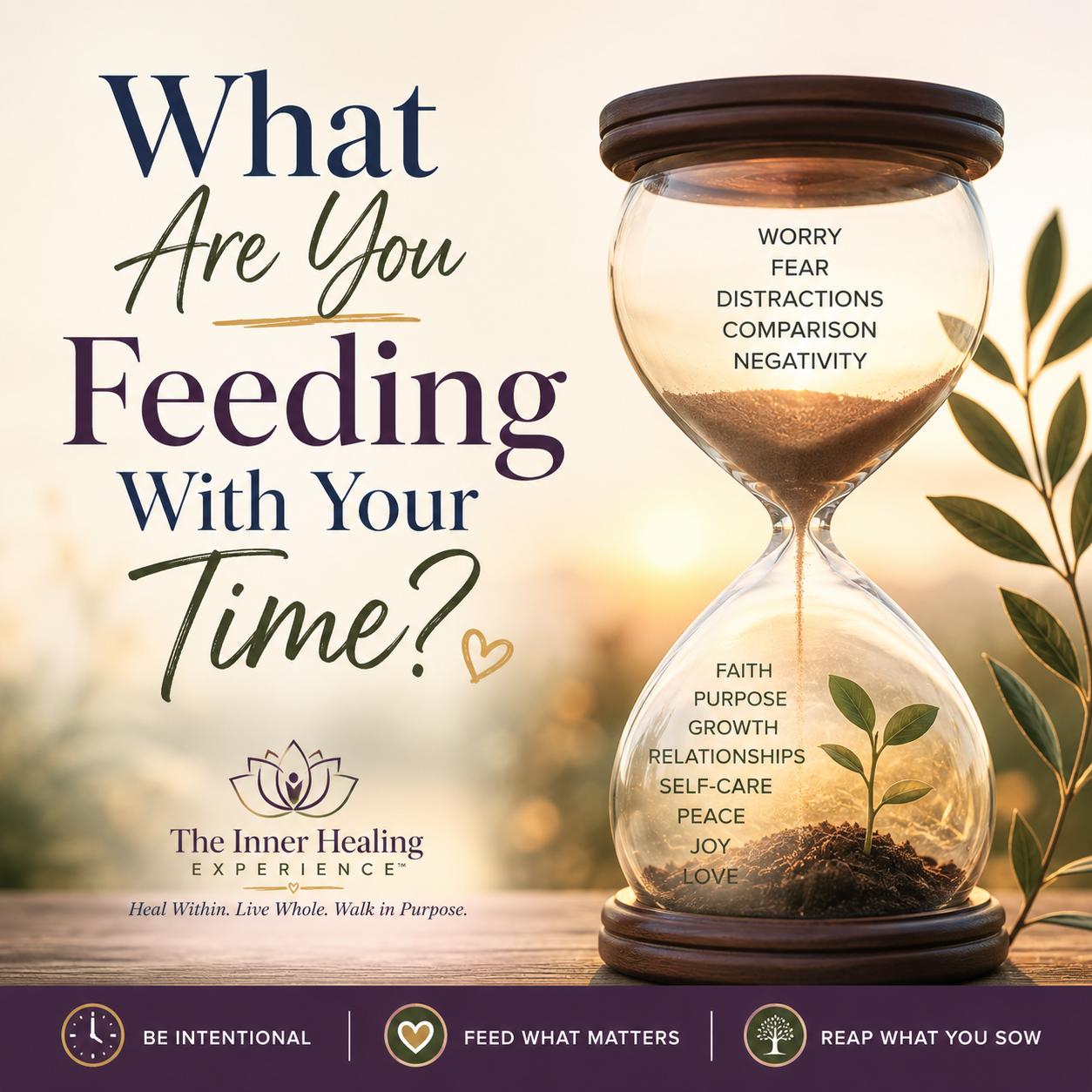What Are You Feeding With Your Time?